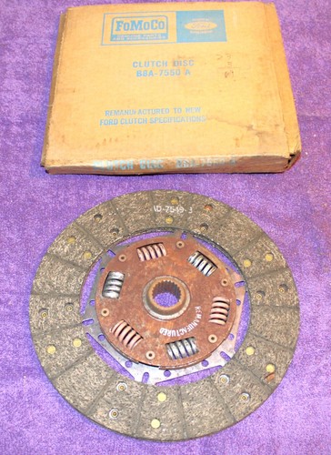 Ford Car Fairlane Galaxie 1958-1963 NOS 170 223 6 cilindros 3 velocidades 9 1/2" disco de embrague