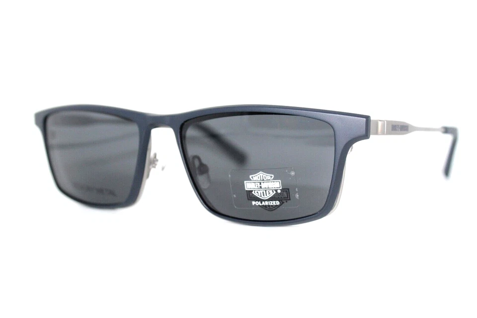 Armação de óculos Harley Davidson HD0952 prata 009 metal 56-16-140 W clip-ons - Imagem 3 de 3