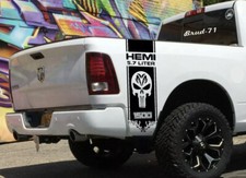2pcs Decal Side Stripes Graphics Vinyl Sticker Fit Compatible For 1500 2pcs Decal Side Stripes Graphics Vinyl Sticker Fit Compatible For 1500
