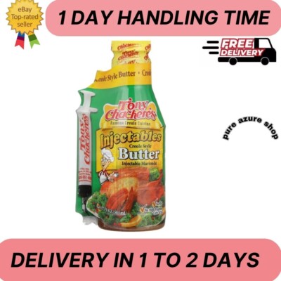 Tony Chachere's Injectables Creole Style Butter Marinade 17oz