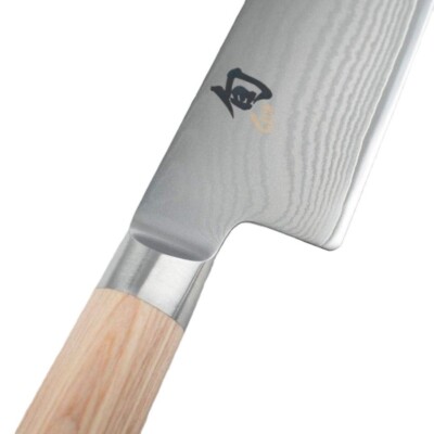 Shun Classic Blonde Santoku Knife - Silver (DM0702W) for sale
