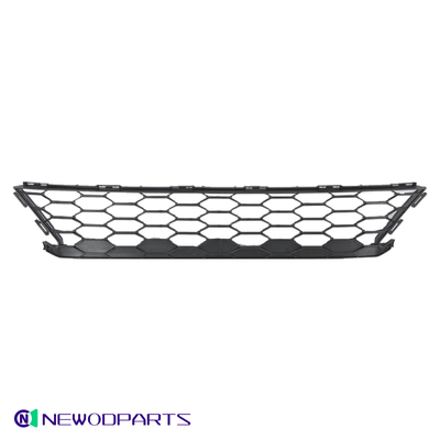 8-Piece Front Grille & Fog Light Kit For 2017-2019 Honda Civic HB Sport/Touring