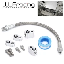 Coolant Steam Port Crossover LS Throttle Body Bypass Hose Kit LS1 Cylinder Head