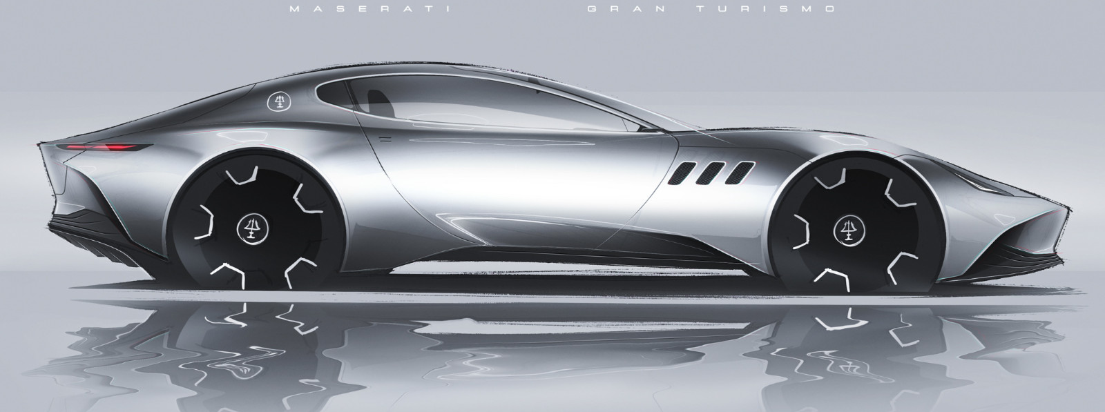 Maserati Concept Race Car HyperCar SuperCar Le Man Custom Built1:18SCALE MODEL