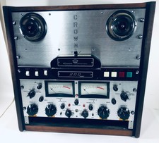 Crown 800 Series Cx-824 Reel To Reel 2-channel Recorder Tape Deck