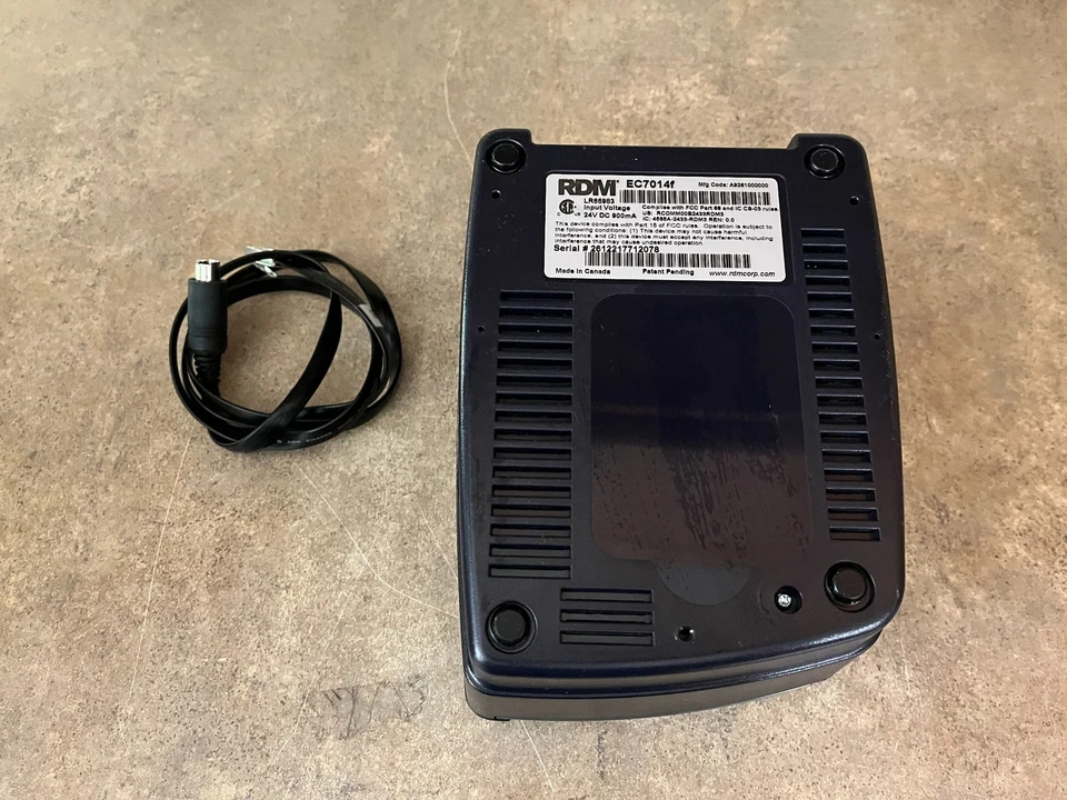 RDM EC7000I SERIES EC7014F SINGLE-FEED CHECK READER SCANNER W/POWER SUPPLY UCT-3 - Image 4 of 4