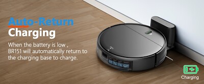 Advanced Robot Vacuum and Mop Combo, WiFi/App, Robotic Vacuum Cleaner