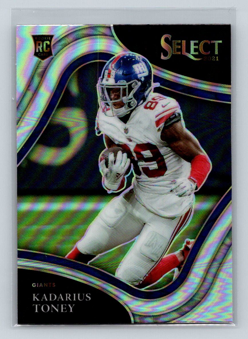 2021 Panini Select #352 Kadarius Toney Silver Prizm Field Level
