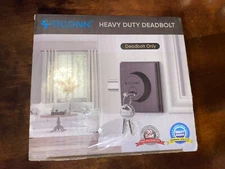 TICONN Matte Black Deadbolt