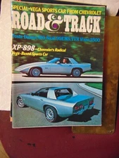 Road & Track Magazine January 1973 Chevy XP-898