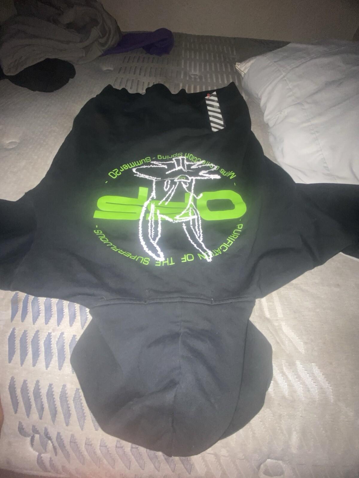 OFF WHITE X NIKE Felpa con cappuccio Off White