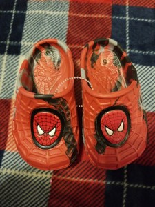 spiderman slip on shoes