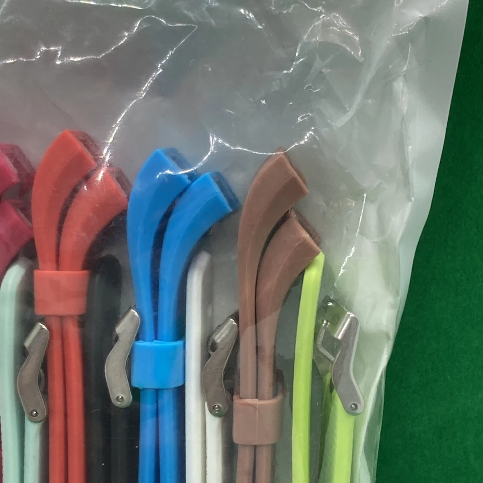 Paquete de 12 correas de silicona pequeñas de repuesto para Fitbit Charge 2 broches multicolor [caja] Foto 3 de 4