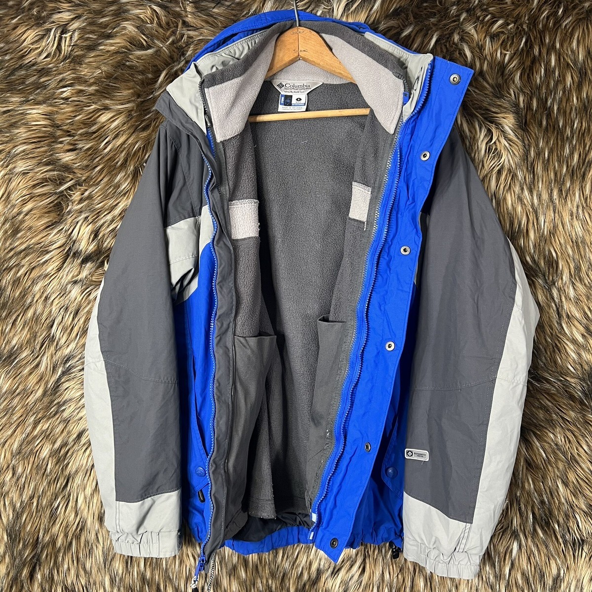Columbia interchange 3-in-1 Winter ski/snowboard Removable Fleece