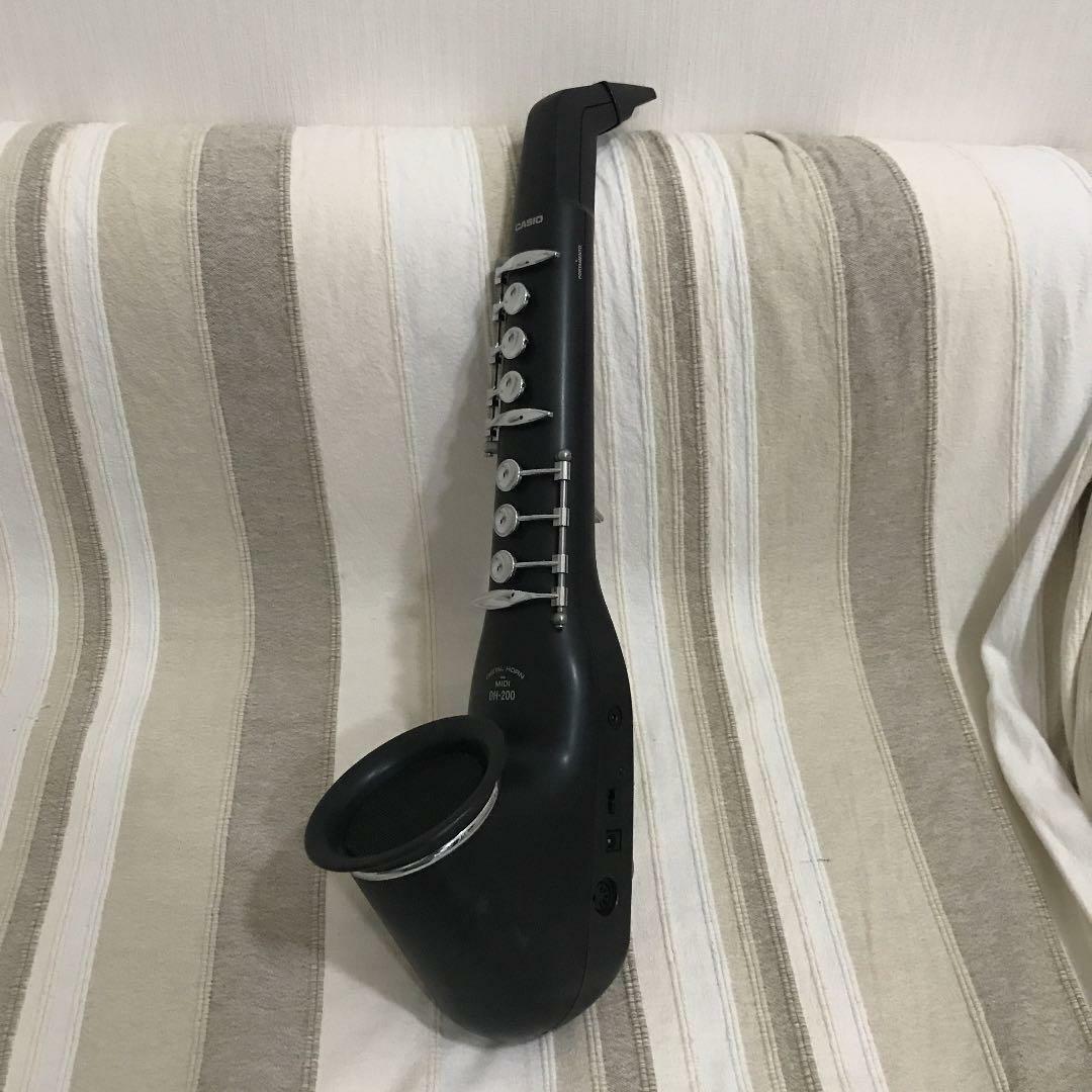 Very Rare! CASIO DH-200 Digital Sax Horn Black | eBay Very Rare! CASIO DH-200 Digital Sax Horn Black | eBay