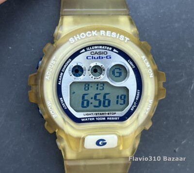 Casio CLUB-G GXS-690 (2625) 42mm Clear Watch Made in Korea