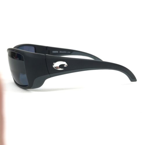 Costa Sunglasses Blackfin 06S9014-0262 Matte Black Frames with Gray Lenses 580P - Picture 7 of 13