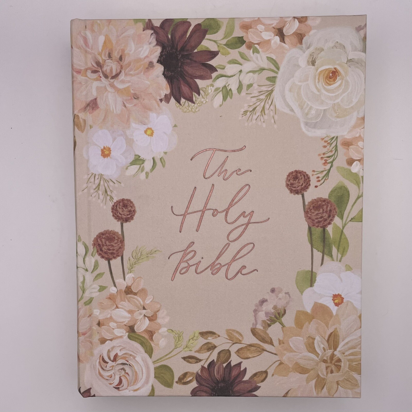 CSB Notetaking Bible Large Print Hosanna Revival Blush Cloth Hardcover 2023 by Holman