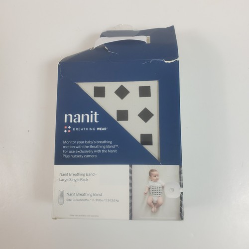 Nanit Plus Breathing Band Monitor Your Baby Size Large 3-24 Months