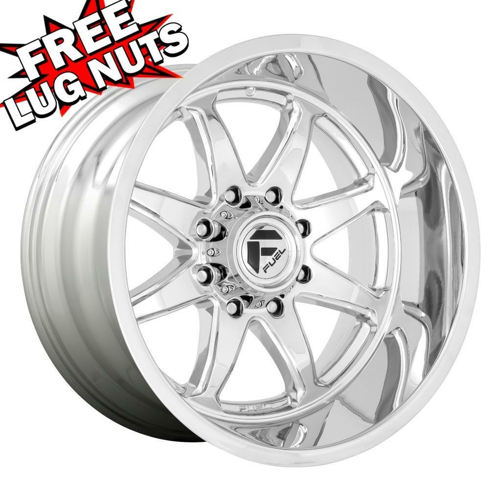 20 inch 20x9 Fuel D748 HAMMER CHROME wheel rim 6x5.5 6x139.7 +1 | eBay