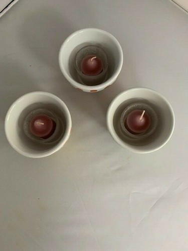 PartyLite Summerfest Ceramic Votive Holders P7689 NIB RARE! - Picture 5 of 7