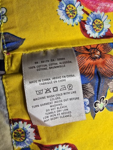 MAEVE Anthropologie US women’s S Yellow Floral Sunniva Sundress Shift Sun Dress - Picture 9 of 10