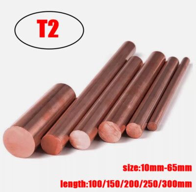Kupfer Rundstab Stab 10mm 12mm 13mm 14mm 15mm 16mm 18mm 20mm 22mm 25mm bis 65mm