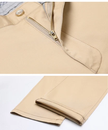Chino Slim Fit Mens Straight Leg Casual Stretch Dress Skinny Pants Size 30-40 - Picture 16 of 25