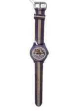 Vintage Miss Piggy Muppets Watch 7 Jewels 34mm  Purple 1979 Henson Picco