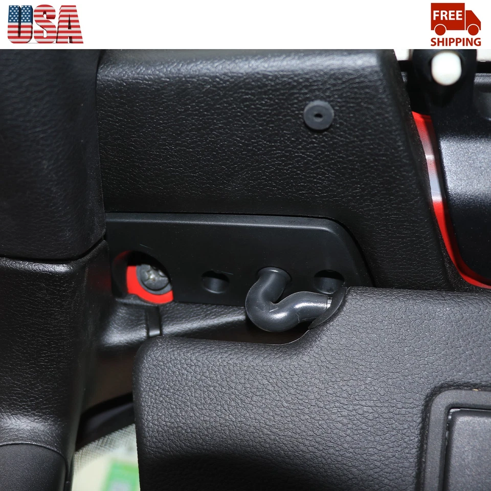 8pcs 1.77" Long M8 Torx Steel Screws Replacement  Black For Jeep Wrangler JL JK Foto 2 de 4