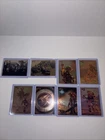 COMPLETE SET LOT OF 8 JAK AND DAXTER 3 GOLD FOIL LIMITED RUN TRADING CARDS MINT!
