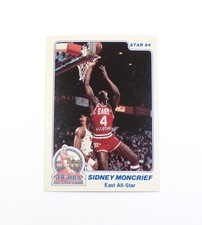 1983-84 Star Co. NBA All-Star Game Sidney Moncrief #8 Nm/Mt