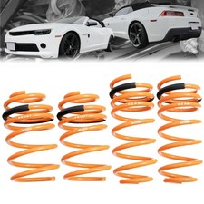 Megan Racing Front Rear Orange Lowering Spring Kit For 12-15 Chevy Camaro 5th