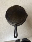Antique BSR Red Mountain #5 X Cast Iron Skillet Very Nice