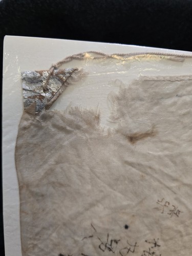 Japanese WWII Good Luck Flag Signed/Dated By The US Soldier Who Captured It @ES - Picture 10 of 16