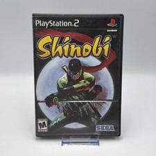 Shinobi (Sony PlayStation 2 PS2, 2002) Complete + Reg Card 🔥