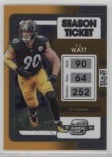 2021 Panini Contenders Optic Season Ticket TJ Watt #55 11nu