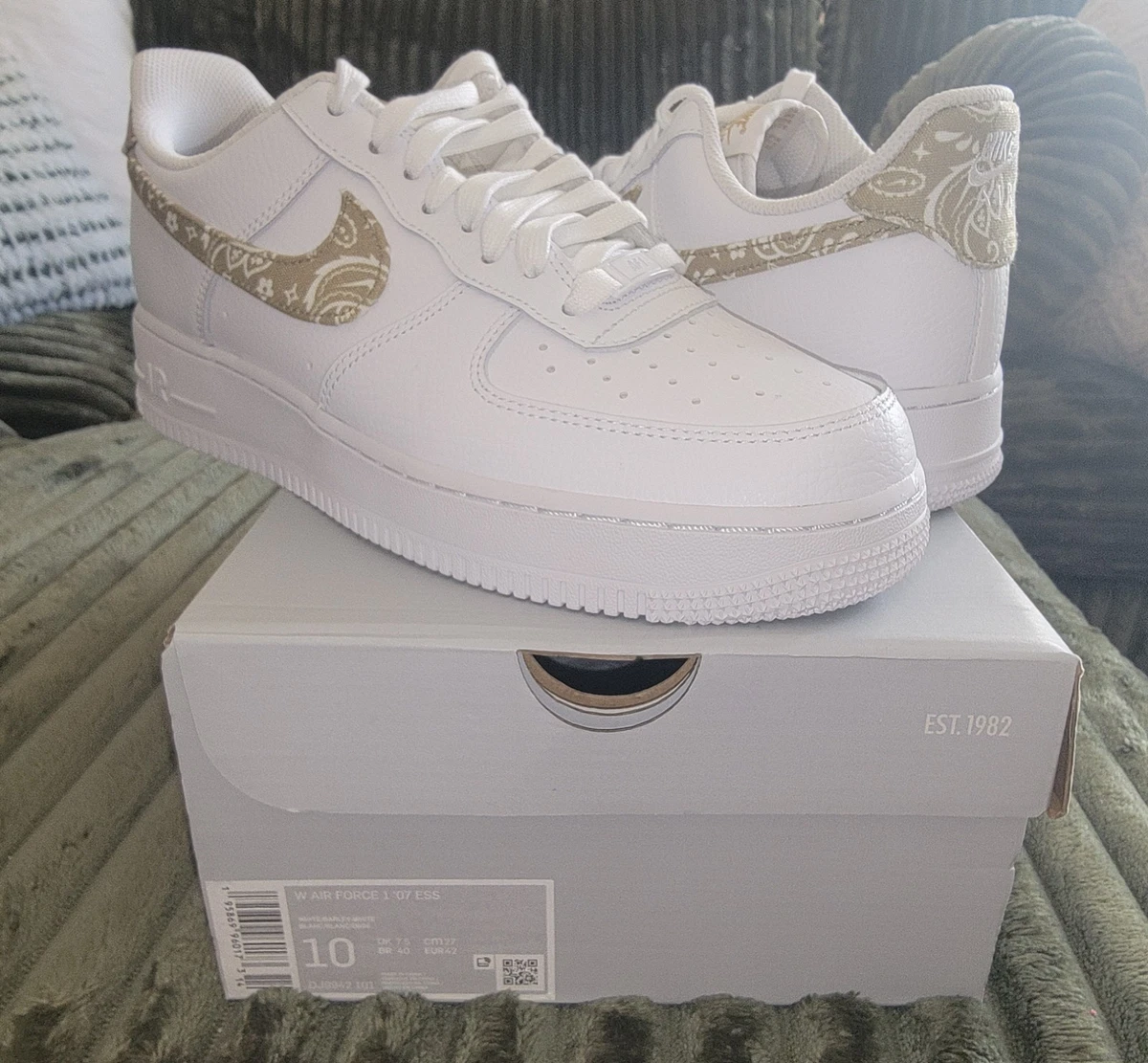 Las mejores ofertas en Nike Air Force 1 07 ESS White W | eBay
