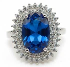 8CT Heat Treated Kyanite 925 Sterling Silver Ring Jewelry Sz 6,7,8 MB3