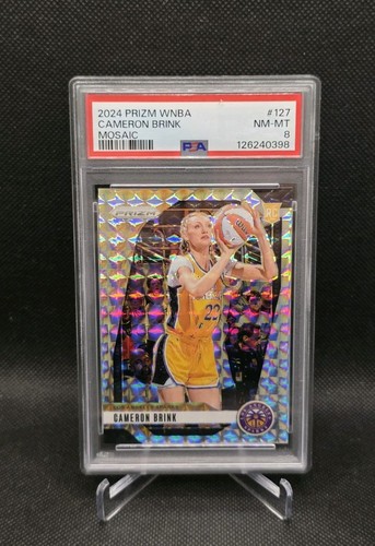Cameron Brink [Mosaic] #127 2024 Panini Prizm WNBA card