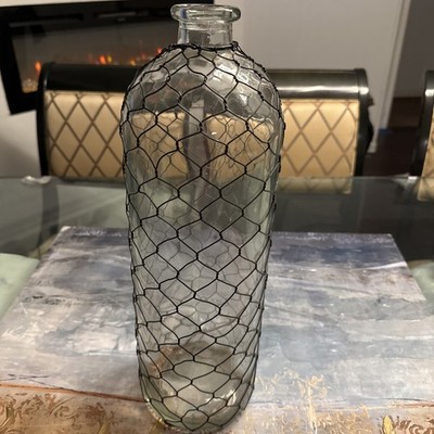 Caged Wires Bottle  17 x3