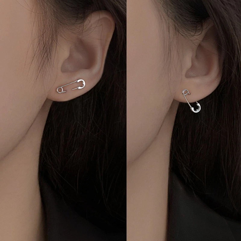 Мужские и женские модные серьги хип-хоп стиль бумаги зажим серьги меди - Изображение 2 из 4