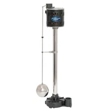 Superior Pump 1/2 HP Cast Iron/SSTL Pedestal Sump Pump