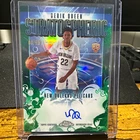 Topps 2025-26 Topps Chrome Derik Queen Pelicans Stratospheric Auto RC /99