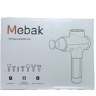 Mebak  3 Massage Gun Cordless Rechargeable Quiet 6 Massage Heads Lightweight