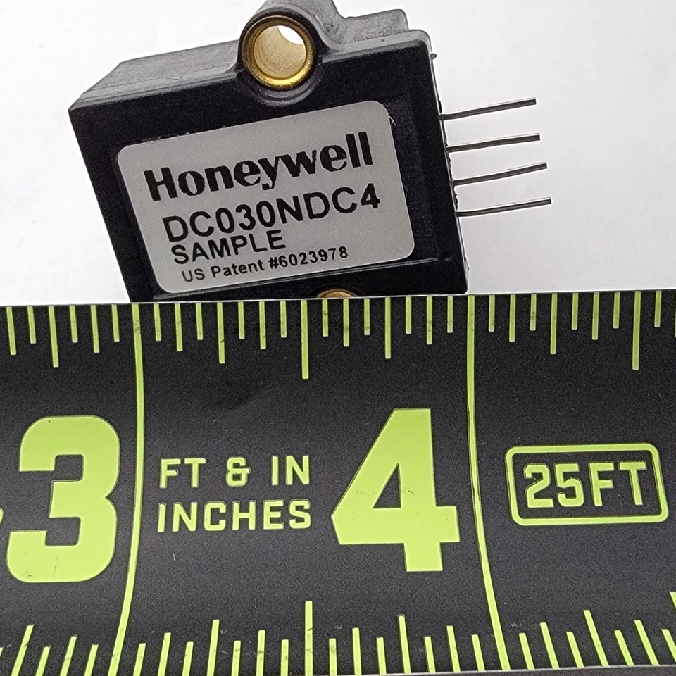 Board Mount Pressure Sensor Barbed Differential Bidirectional Gage (DC030NDC4) - Image 2 of 4