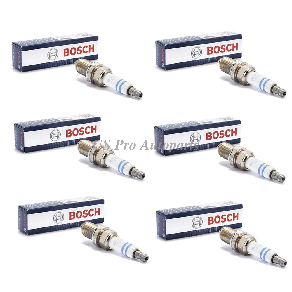 06H905611 For AUDI A6 A7 A8 Q5 3.0 6 pcs OEM BOSCH Double Platinum Spark Plug