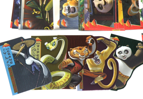 64x KUNG FU PNDA - INKWORKS TRADING CARDS inc DIE CUT & SPARKLY STICKERS (TY03) - Picture 6 of 13