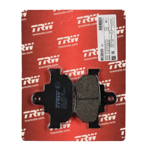 TRW Bremsbelag (FüR: Suzuki LS 650 Savage P (Hochlenker) NP41B 86-00 Vorne )-image