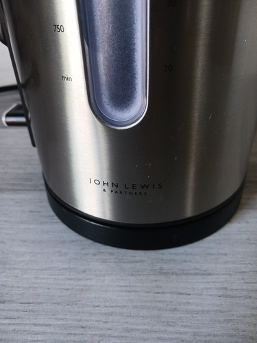 John Lewis Simplicity Kettle 1500ml 60fl Oz Stainless Steel SWIE 5NN - Picture 4 of 21